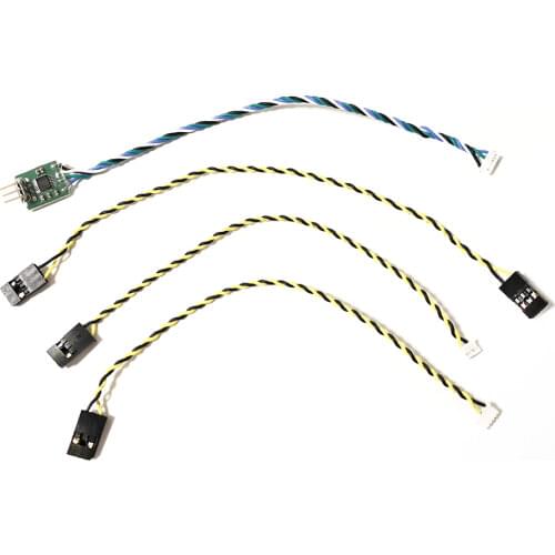 Jumper T18 Pro T16 Yaapu Telemetry Converter Cable For Pixhawk Frsky X10S X9DP QX7 Smart Port X8R RXSR R9MM Receiver