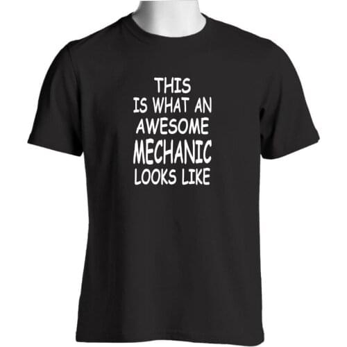Awesome Mechanic Mens T Shirt Tools Toolbox Spanners Mens Clothing Overalls Cars New 2019 Fashion Print T Shirts Man Short Tees