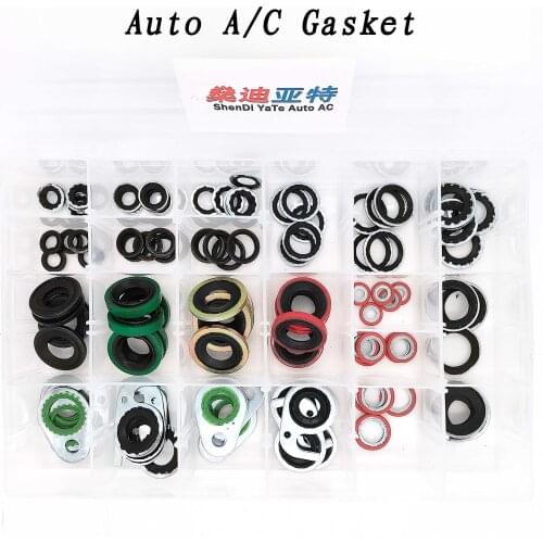 Auto Air Conditioning Pipe Head Gasket For Buick Excelle Chevrolet Ford Compressor Expansion Valve Interface Sealing Ring