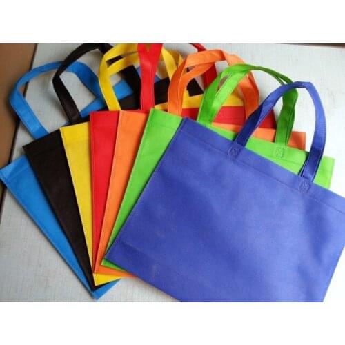 32*40cm*8cm fast shipping! 500pcs non woven bag can be print your custom LOGO for shopping bag