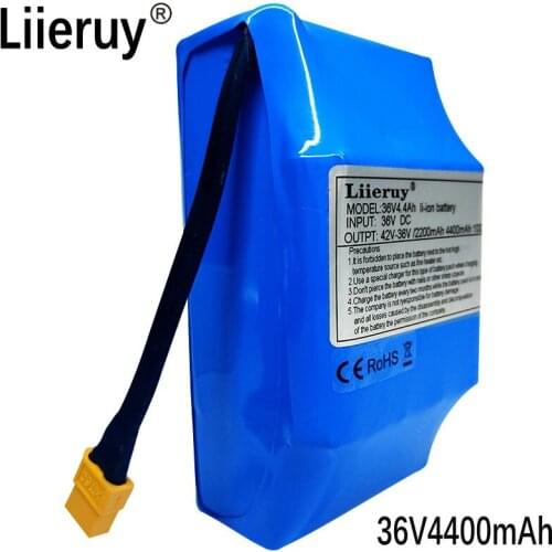 36V 4.4Ah 4400mah de alto consumo 2 ruedas scooter Eléctrico auto equilibrio batería de litio paquete para auto-equilibrio ajust