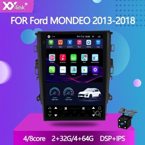 9.7 inch tesla style screen Android 10.0 Car radio stereo for Ford Mondeo 2013-2018 Multimedia player gps Navigation System