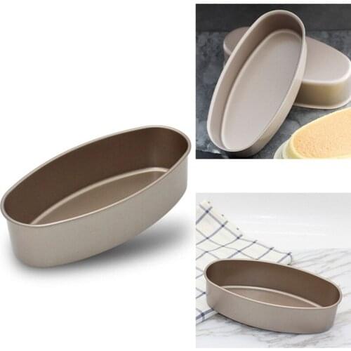 Oval Shape Nonstick Baking Tray Bread Loaf Cake Pan Mold Cheese Cake Tin Kitchen Cooking Baking Tool