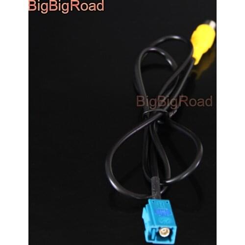 BigBigRoad Car Rear View Parking Camera Adapter Connector Wire For Volvo XC60 XC90 V70 XC70 S80 S80L