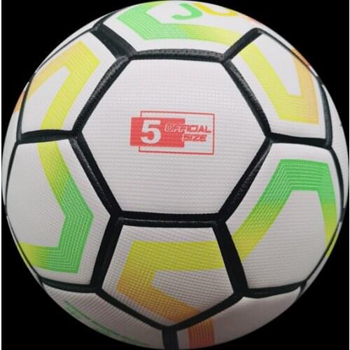 Free Shipping Fast Delivery Customized Official Match Size 5 Durable Machine Stitched PU Soccer Ball For Training