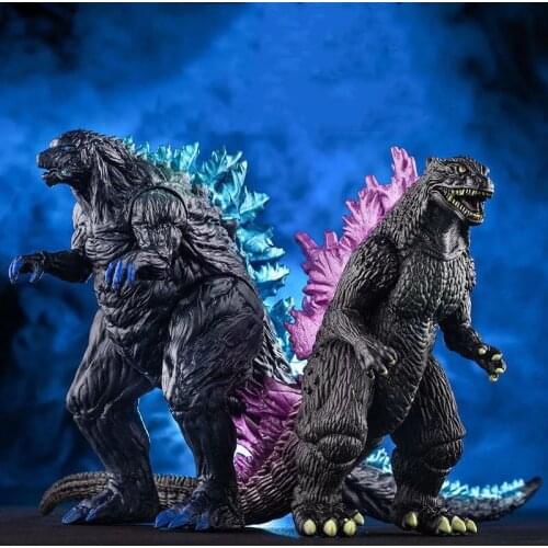 Godzilla King of Monsters Plastic Big Figure PVC Toy Handmade Model Angry King Kong Monster Dinosaur Joint Movable Figma