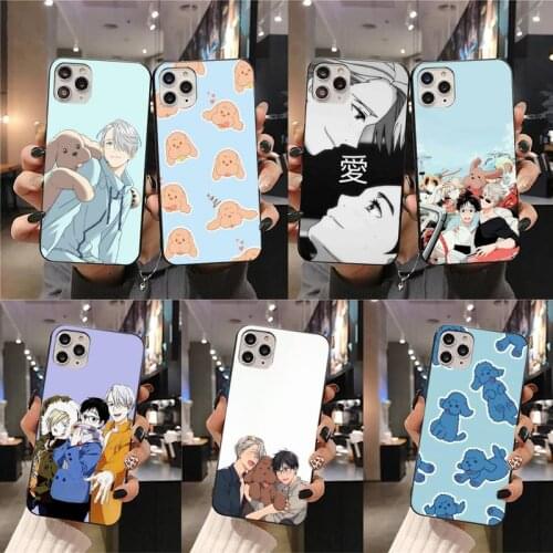 Yuri On Ice Anime Phone Case For iphone 12 11 Pro Max Mini XS Max 8 7 6 6S Plus X 5S SE 2020 XR cover