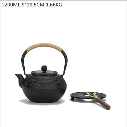 Cast Iron Teapot base tea tray cast iron pot holder pad Japanese kettle boutique metal mattress teapot plate tea mat accessories