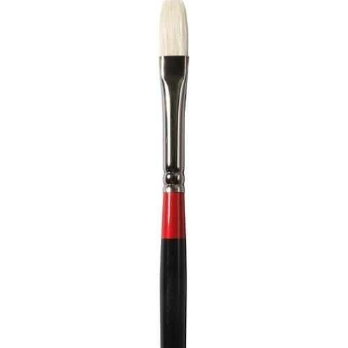 Daler Rowney Georgian Long Handle Flat Brush No 4 Art paint brush painting canvas acrylic team number
