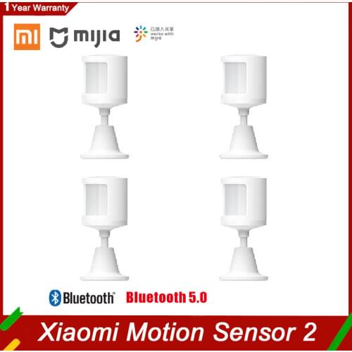 Original Xiaomi Mi Motion Sensor 2 Human Body Sensitive Ambient Light Dark Transducer Bracket Bluetooth Mesh Work With Mijia