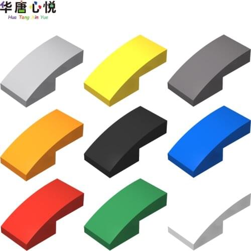 MOC 11477 Accessories 1x2 Arc Bricks 20PCS/Set Assemble The Parts Building Blocks Childs Gifts Educational Toys Accessory Model