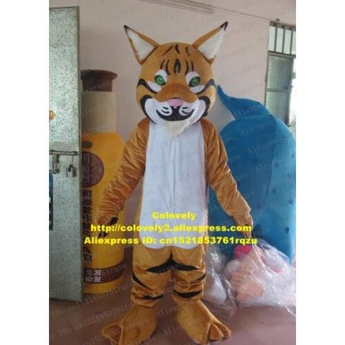 Brown Tiger Lynx Lince Luchs Leopard Wildcat Wild Cat Mascot Costume Adult Character Movie Props Willmigerl Plying zz4552