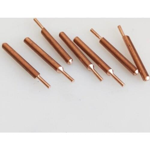 LBER 8PCS Welding Needle Aluminum Oxide 3mm Eccentric Rod Welding Machine Welding Pen Brazing Battery Nickel Plate