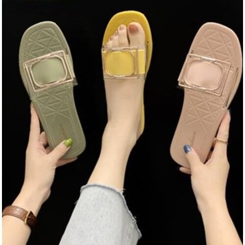 Summer Slippers Women Sandals New Fashion Womens Transparent Jelly Slippers Beach Ladies Shoes Home Flip Flops Slipper 2021