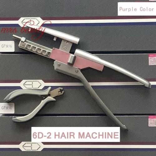 2020 NEW 6D-2 Hair Extensions machine 6d-2 Hair Tooks for 6D-2 Hair Extension in hair salon 6d hair connector