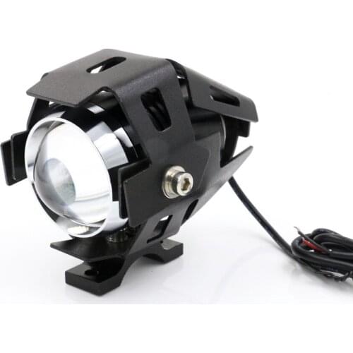Universal DC 12V-85V Motorcycle LED Spotlight Motorbike Waterpoof Work Light Scooter Motor Super Bright Assist Lamp