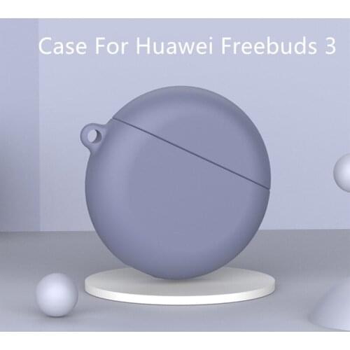 1PC Case For Huawei Freebuds 3 Wireless Charging Case Soft Silicone Protective Cover Accessories Case For Huawei Freebuds 3
