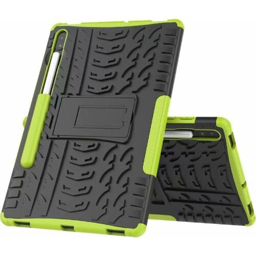 100PCS/Lot Armor PC TPU Back Cover For Samsung Galaxy Tab S6 10.5 2019 Hybrid Case SM-T865 T860