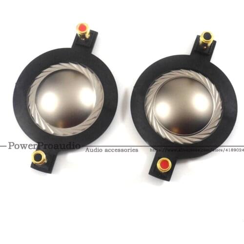 2pcs Quality Replacement Diaphragm for B&C DE45-8 Driver, B&C MMD45, 44.4mm 8 Ohm Flat wire