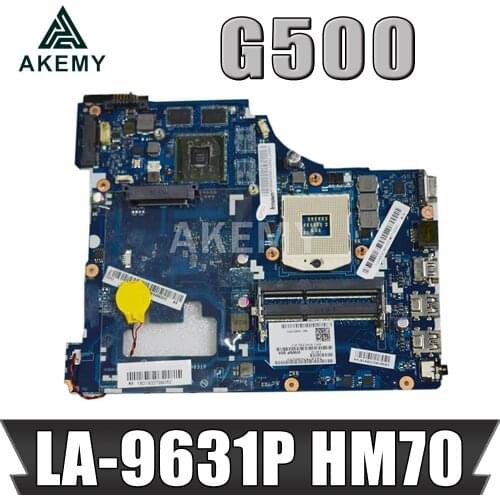 AKemy LA-9631P For Lenovo G500 Laptop motherboard VIWGP/GR LA-9631P HM70 Test