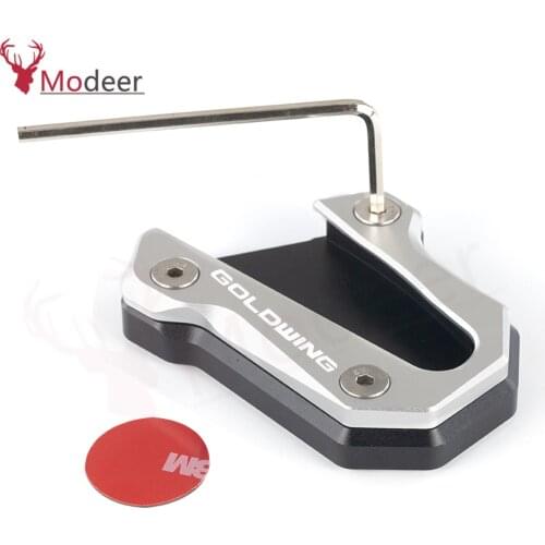 Motorcycle Accessories Sidestand Foot Side Stand Enlarge Pad For Honda Goldwing GL 1800 GL1800 Gold wing 1800 2018 2019 2020