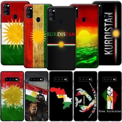 GX117 Kurdistan Flag Case for Samsung Note 8 9 10 20 Ultra J2 J5 J4 J6 Plus J7 Prime Duo J730 Pro Core J8 Lite
