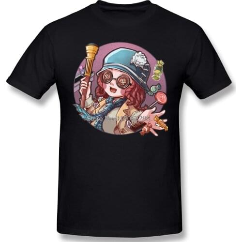 Cartoon Art Homme T-Shirt Identity V Horror Game Cosplay Dress Cotton Tees Harajuku TShirt Streetwear