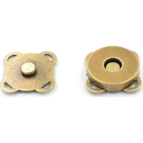 20 sets 18mm 14mm Bags magnetic clasp Metal snaps Seam magnetic buttons Thickening magnetic buckle