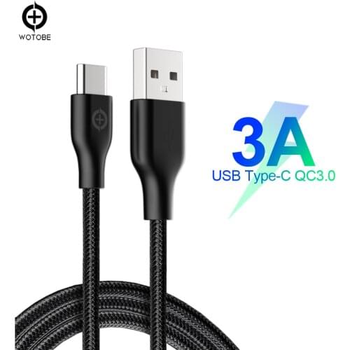 Micro USB/Type C 3A Mobile phone fast charging Cable for iOS 10/11/12 iPhone P20/P30 mete30/20 S8/S9/S10/note10/9 fast charging