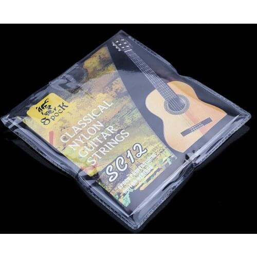 Classic Guitar Six Strings SC12 Nylon Silver Plating Set Super Light Acoustic Guitar Musical Instrument guitar accessories