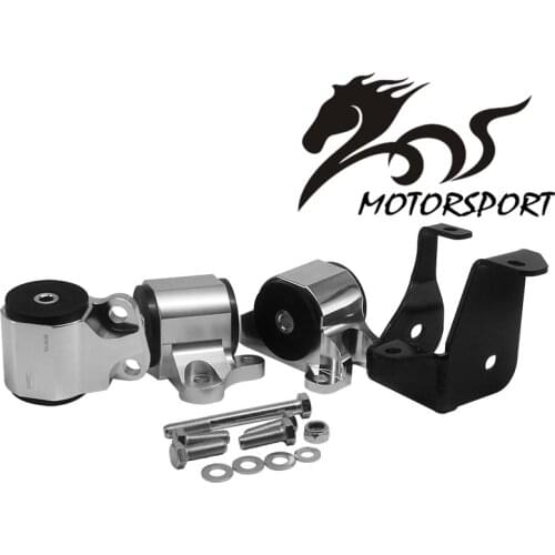 Engine Swap Mount Kit 2-bolt Left Mount fit for HONDA CIVIC D16 B16 B18 B20 EK 1996-2000 D-Series or B-Series