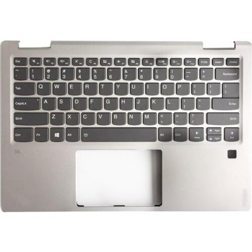 NEW For Lenovo Yoga 720-13 720-13IKB Silver Laptop Case Palmrest Upper Case with Backlight Keyboard