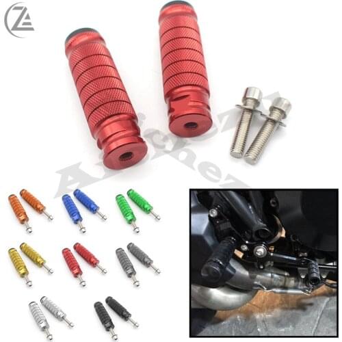 ACZ Universal Motor Rearset Footrest Foot Pegs Pedals for Motorcycle Threaded M8 Rear Set