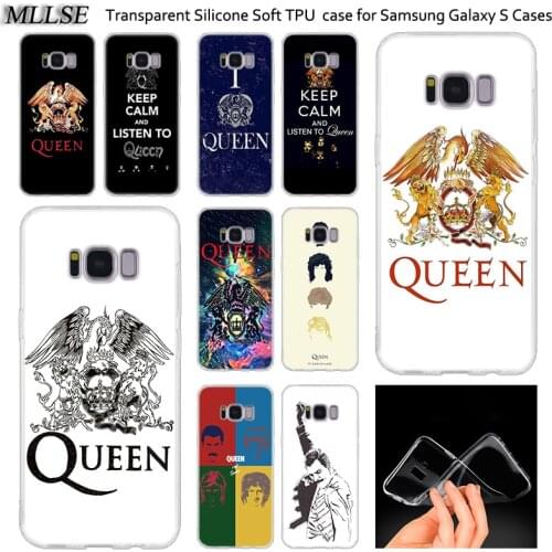 Hot Queen band Soft Silicone Case For Samsung Galaxy Note 10 Plus S8 S9 S10 Plus 5G S6 S7 Edge S5 S10e Note 5 Fashion Cover