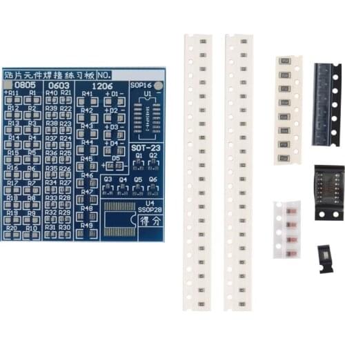 SMT SMD Component Welding Practice PCB Board Soldering DIY Kits Wholesale