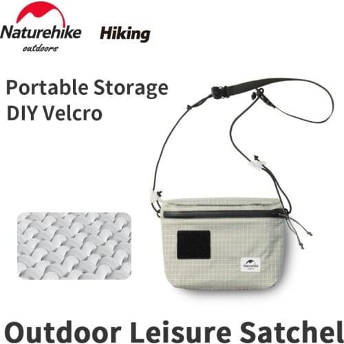 Naturehike outdoor Leisure Satchel fashion travel multi-function Storage bag Adjustable polymer Fabric hiking camping bag