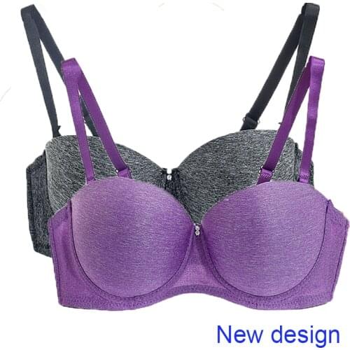 Sexy Brassiere Half Cup Bra for Women Seamless Bras Female Underwear Push Up Bra Customized design