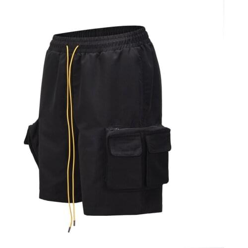 Mens Summer Pants High Street Multi Pockets Shorts Bermuda Cargo Mens Shorts Streetwear Shorts Cargo Shorts Short Homme