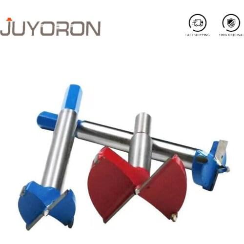 15-100mm Tips Woodworking Tools Hole Saw Cutter Hinge Boring Drill Bits Round Shank Tungsten Carbide Cutter