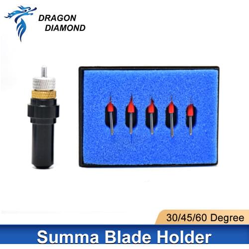 Vinyl Sticker Cutter Machine 5pcs Summa D cutter blades 45degree and 1pcs Summa blade holder for summa cutting plotter