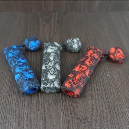 Silicone case for Aladdin Pro skull case kit vape texture cover protective anti-slip rubber sleeve shield wrap skin 2pcs