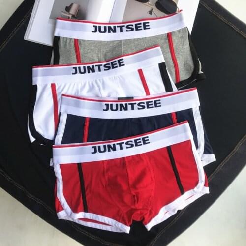 Mens Boxer Shorts Personality Men Underwear Boxer Cotton Fashion Breathable Mens Underwear Boxers Sports Underpants 2020 Sale