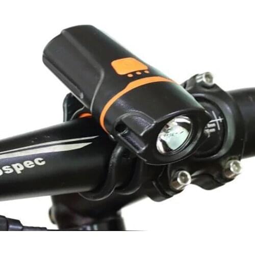 Bike Headlight 250 Lumens, 10W LED Bike Front Light Rechargeable Waterproof Bicycle Light, Multi-speed Focusing, Bike Tail Light