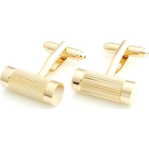 YH-1015 Mens Classic Brass Cufflinks- Factory Direct selling