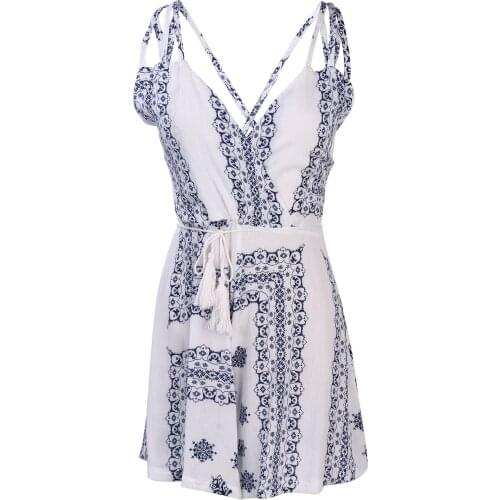 Hirigin Womens Clubwear V Neck Playsuit Bodycon Party Jumpsuit&Romper Trousers