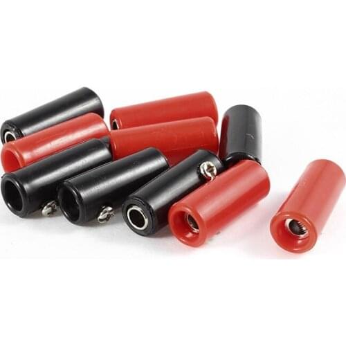 10 Pcs Speaker 4mm Banana Jack Female Socket Bullet Connector Adapter