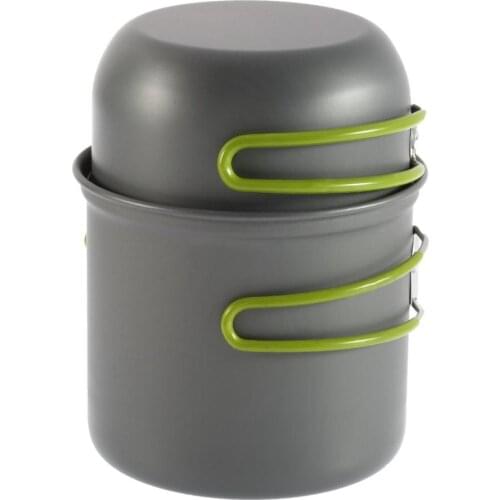 2016 New Arrival Convenient Non-stick Cookware Outdoor Pan Camping Hiking Backpacking Cooking Picnic Portable Bowl Pot