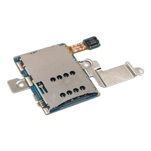 50PCS/lot, Original new for Samsung Galaxy note 10.1 N8000 SIM card reader flex cable slot tray module