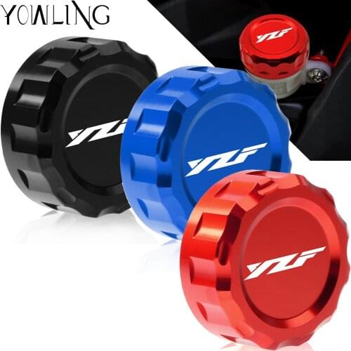 Motorcycle Accessories Rear Brake Fluid Reservoir Oil Cup Cap Cylinder Cup Cover FOR YAMAHA YZF R1 R3 R25 YZF-R1 YZF-R6 YZF-R25