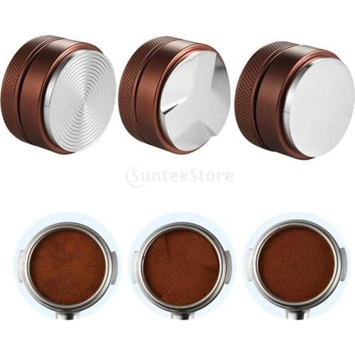 Espresso Tamper Coffee Distributor Espresso Distribution Tool Coffee Distributor Leveler 51mm or 58mm Optional Accessories Mat